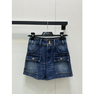 Celine 셀린느 포켓 데님 반바지 의류