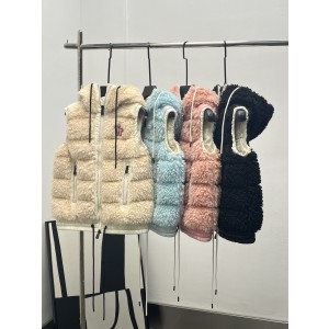 Moncler 몽클레어 몽클레르 테디 플리스 다운 자켓 패딩 조끼 베스트 의류