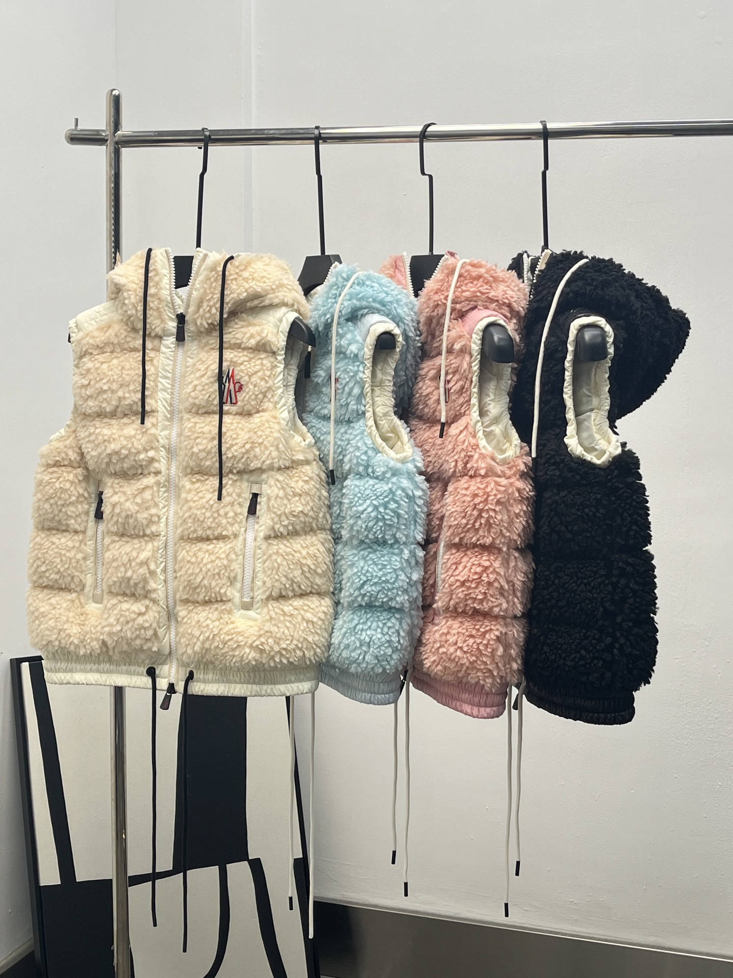 Moncler 몽클레어 몽클레르 테디 플리스 다운 자켓 패딩 조끼 베스트 의류