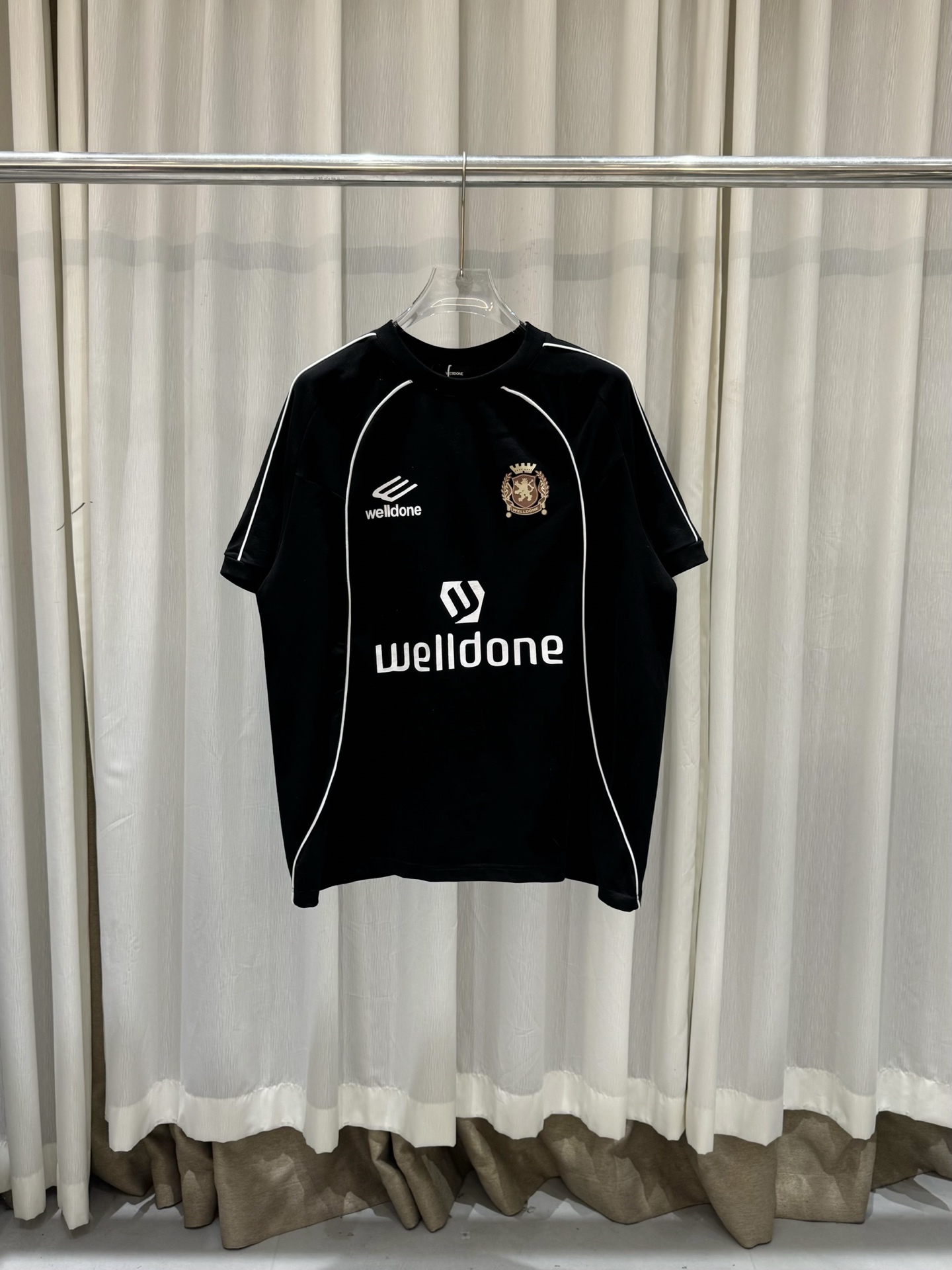 WE11DONE 웰던 크루넥 반팔 티셔츠 의류