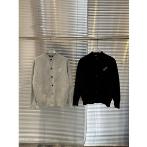 WE11DONE 웰던 진주 로고 니트 가디건 의류