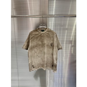 WE11DONE 웰던 빈티지 워싱 반팔 티셔츠 의류