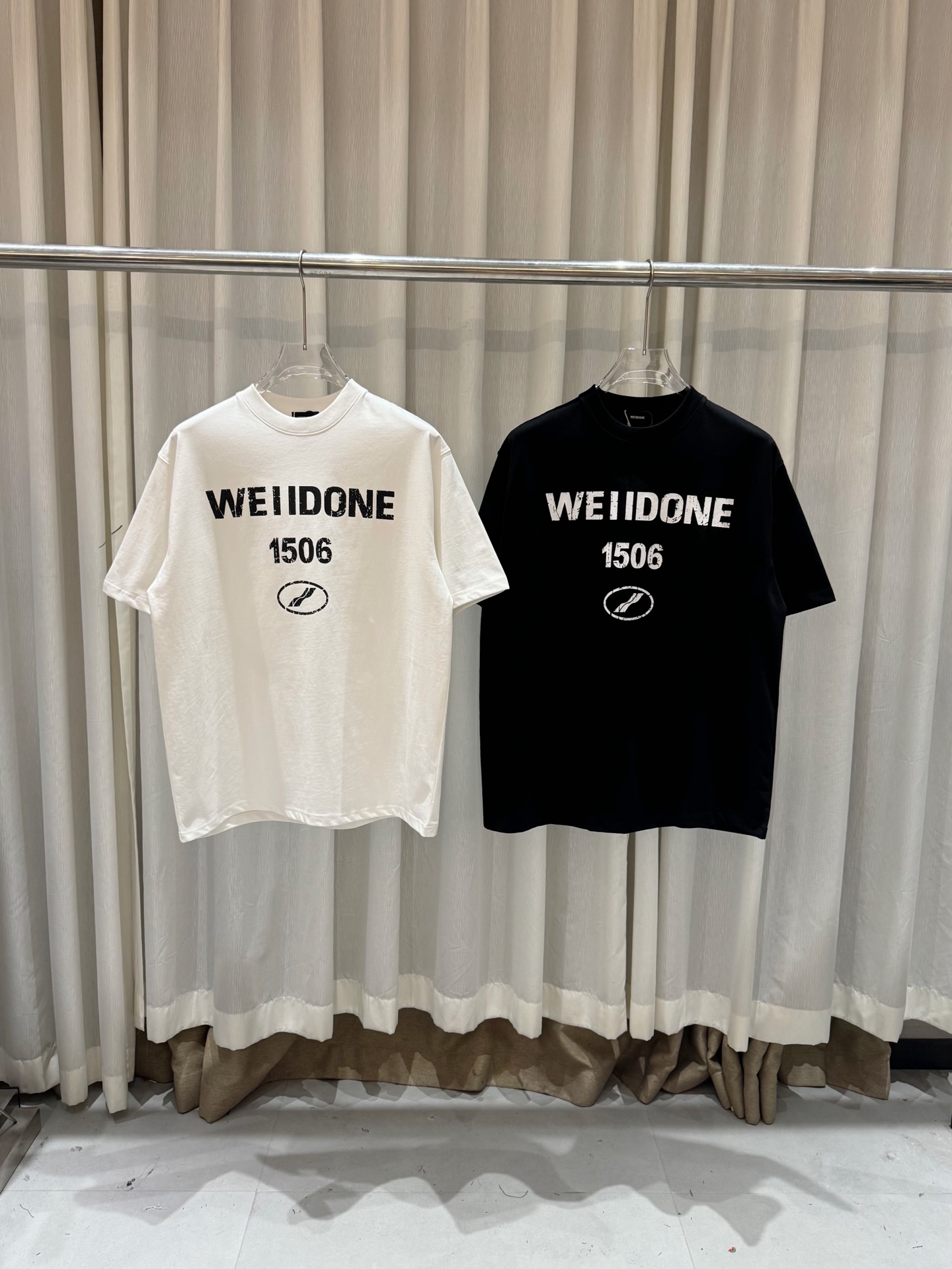 WE11DONE 웰던 반팔 티셔츠 의류