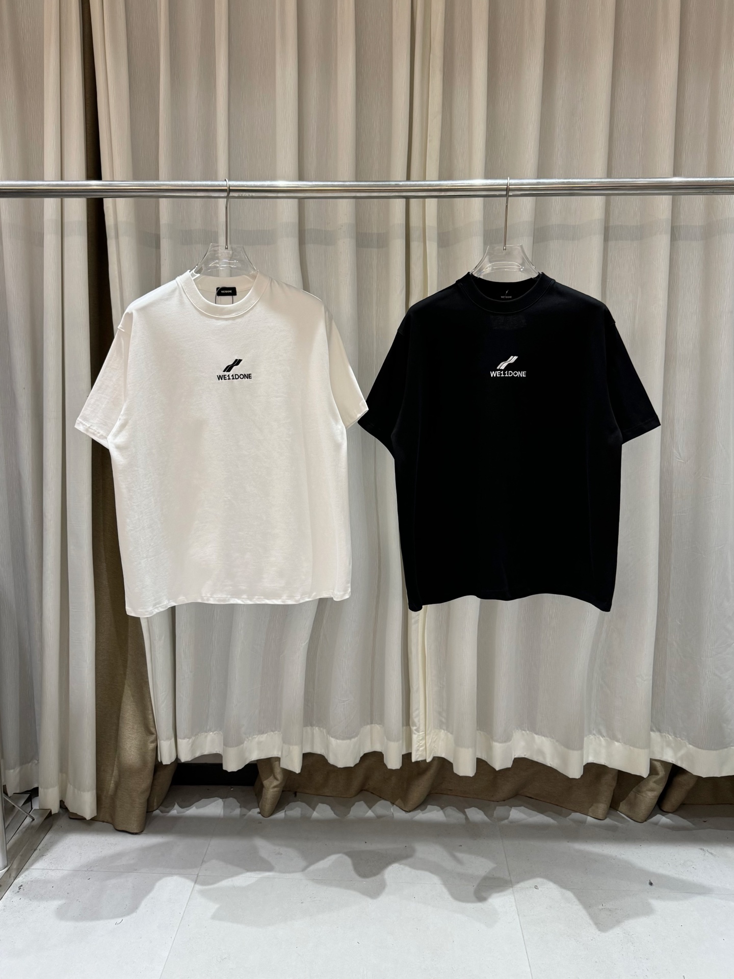 WE11DONE 웰던 반팔 티셔츠 의류