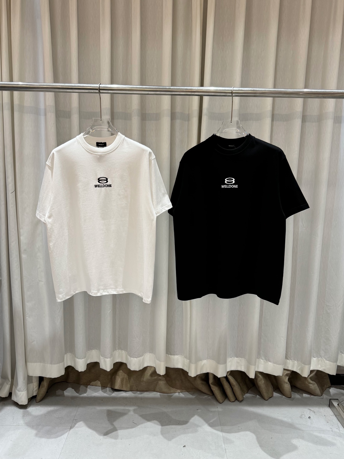WE11DONE 웰던 반팔 티셔츠 의류