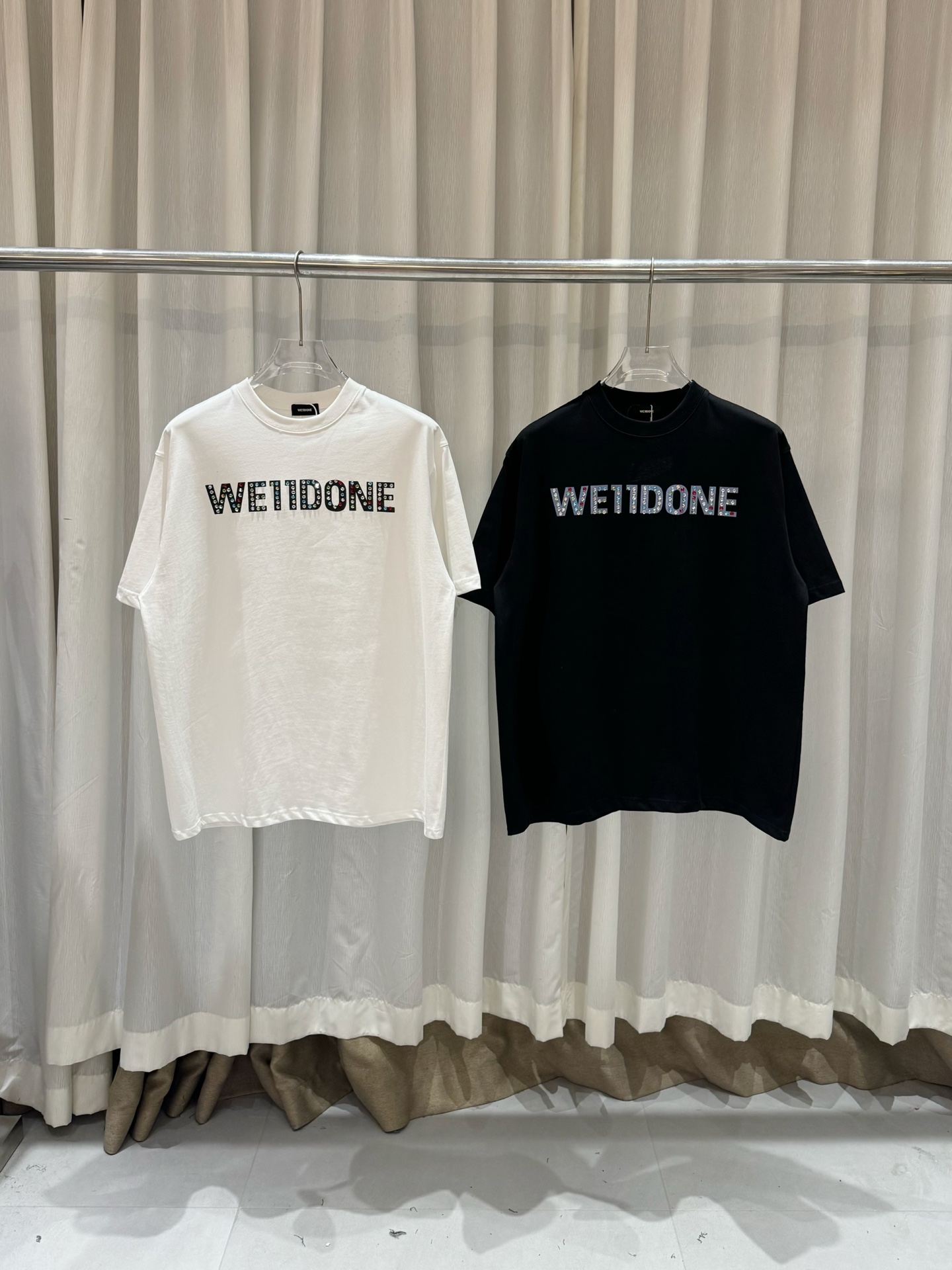 WE11DONE 웰던 반팔 티셔츠 의류