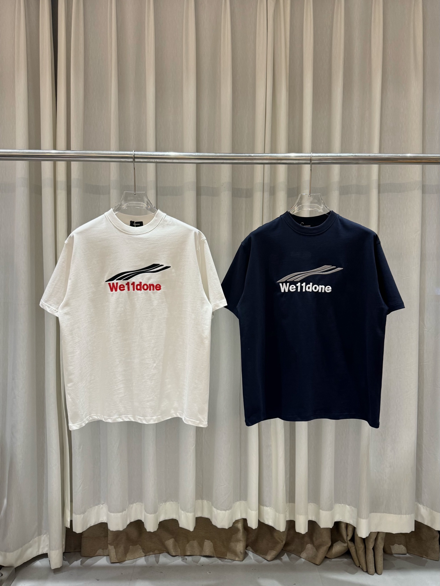 WE11DONE 웰던 반팔 티셔츠 의류
