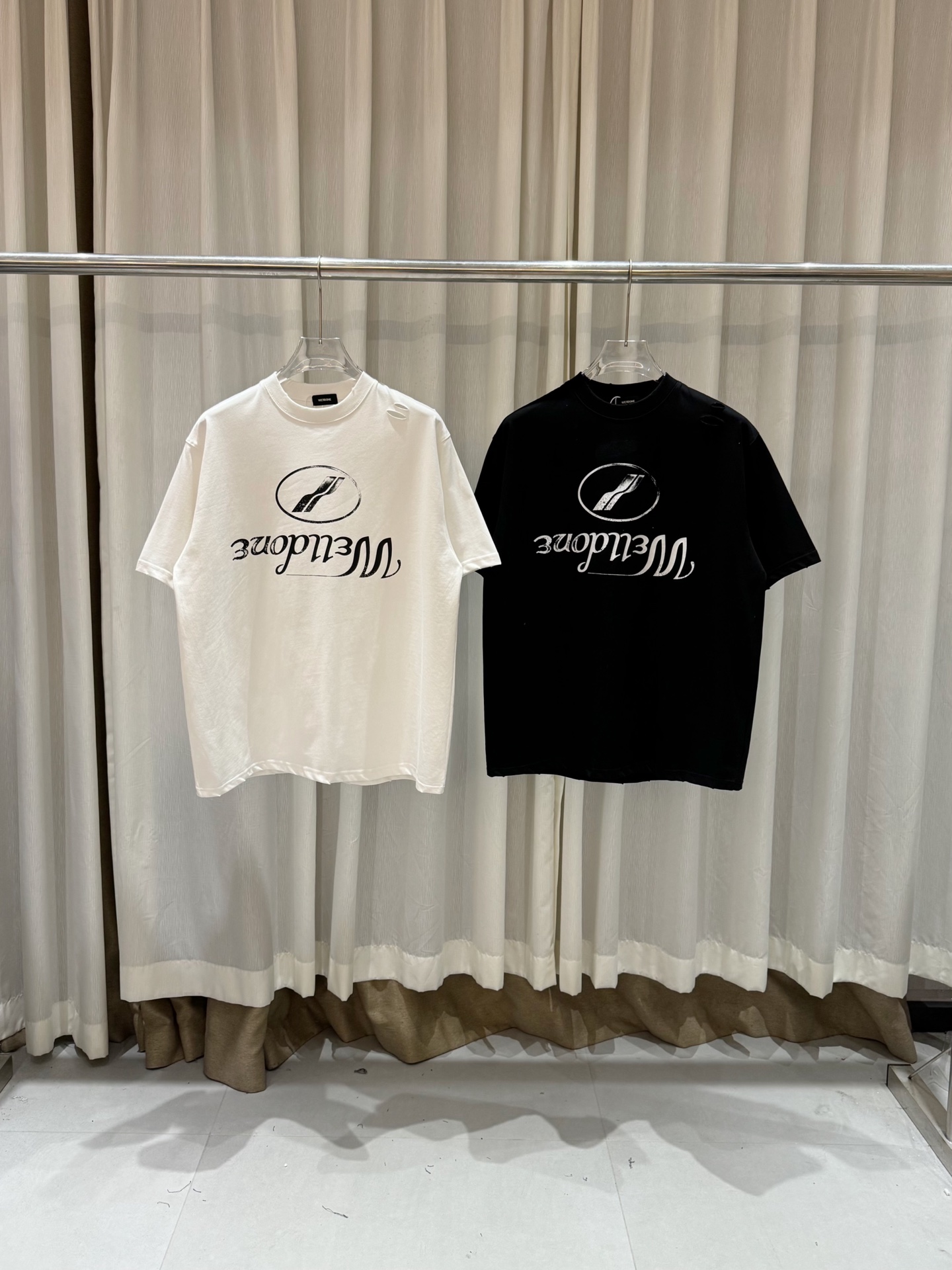 WE11DONE 웰던 반팔 티셔츠 의류