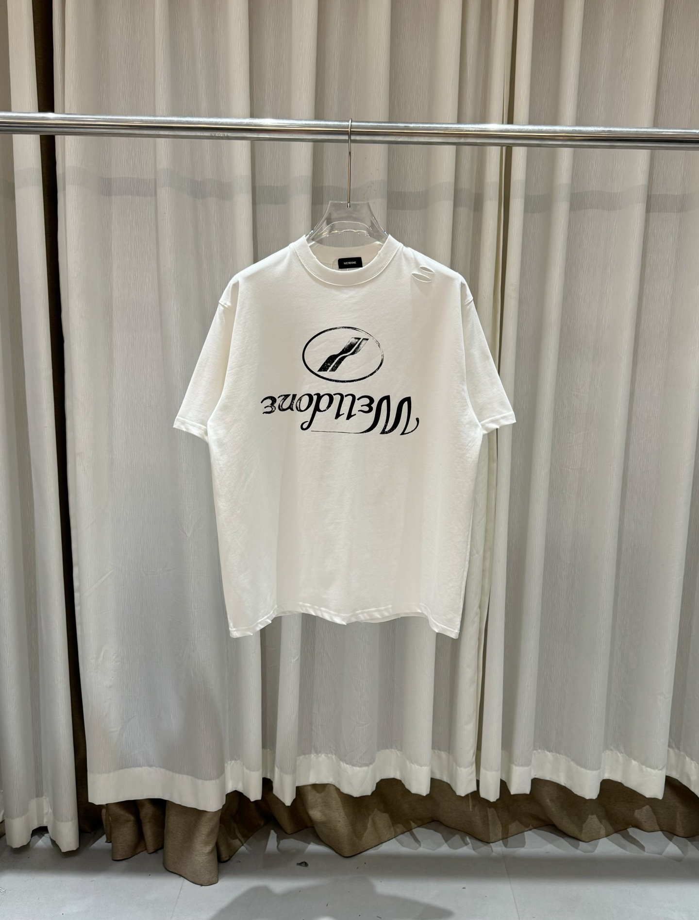 WE11DONE 웰던 반팔 티셔츠 의류