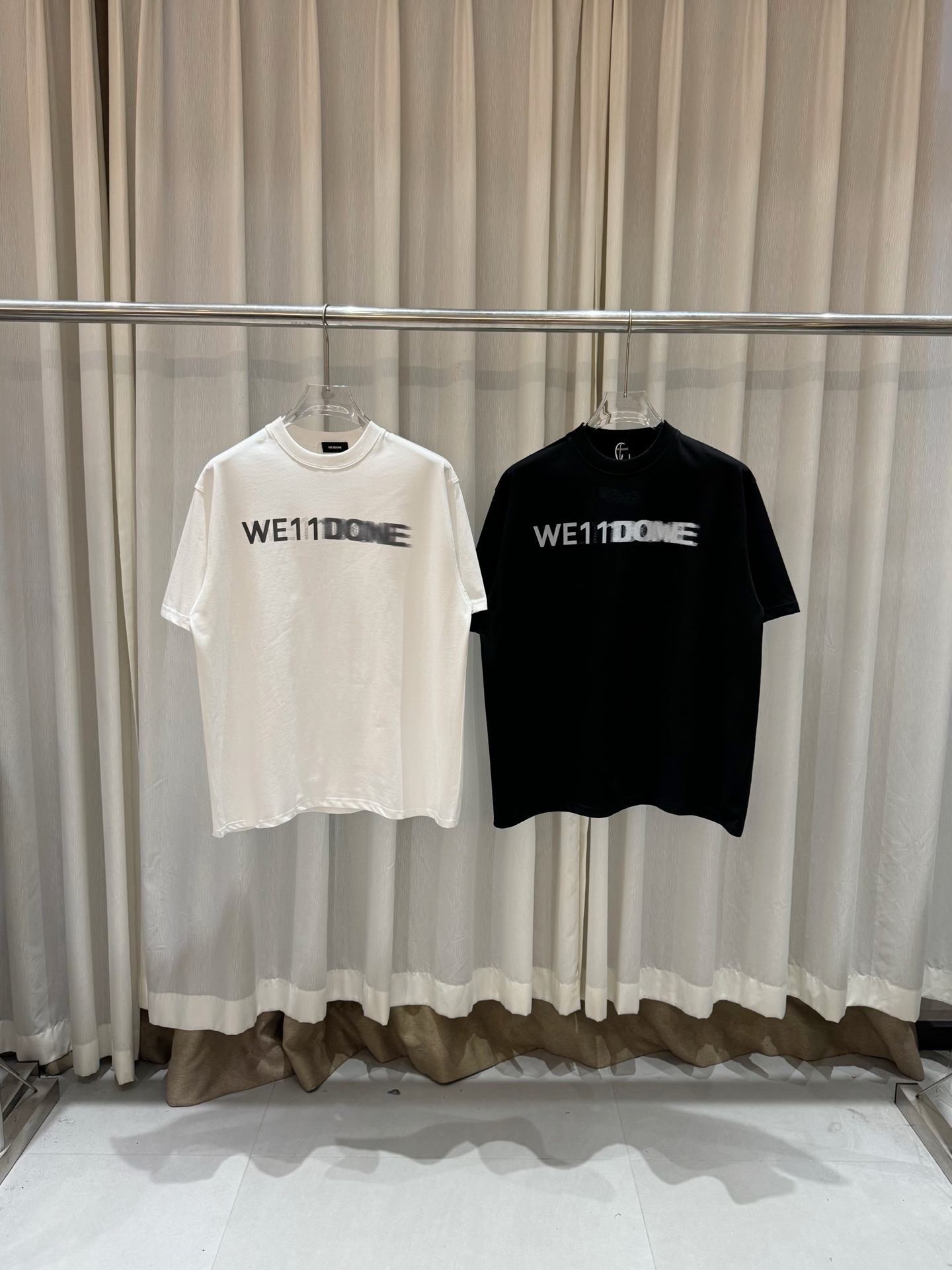 WE11DONE 웰던 반팔 티셔츠 의류