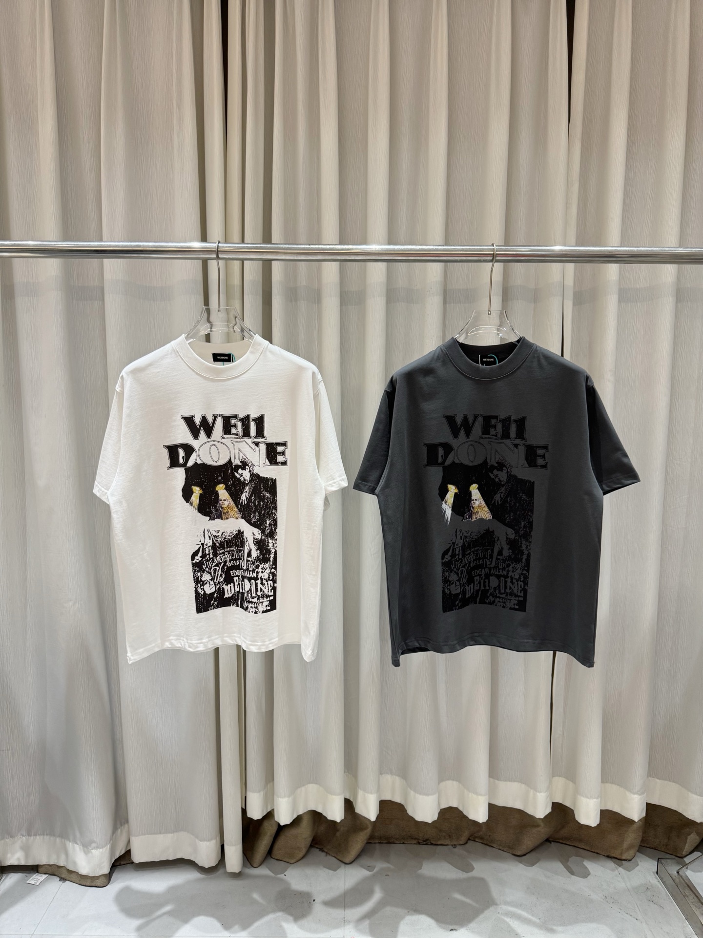 WE11DONE 웰던 반팔 티셔츠 의류