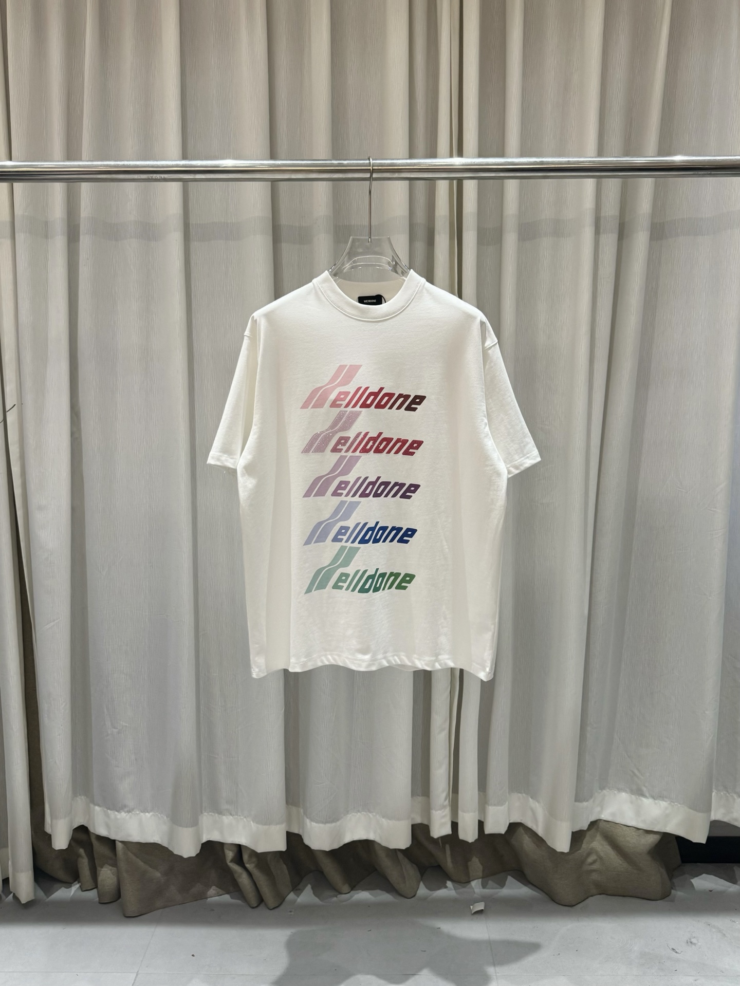 WE11DONE 웰던 반팔 티셔츠 의류