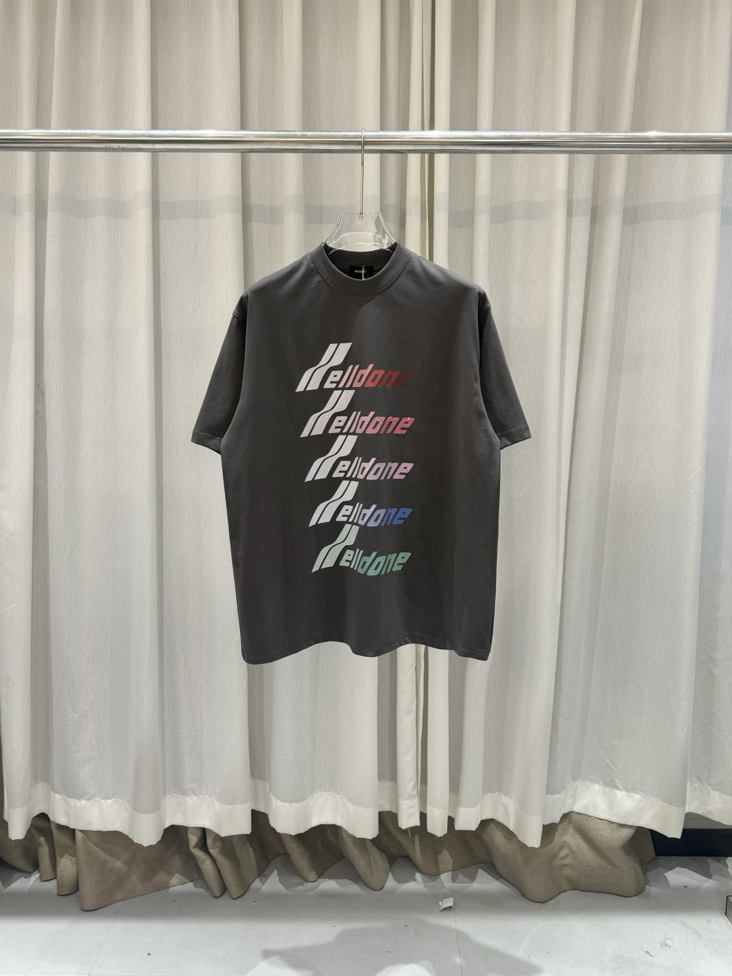 WE11DONE 웰던 반팔 티셔츠 의류