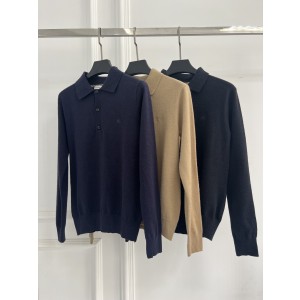 Burberry 버버리 폴로 카라 울 니트 의류