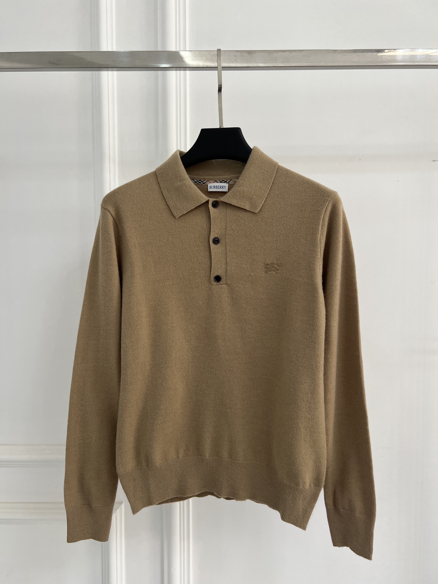 Burberry 버버리 폴로 카라 울 니트 의류