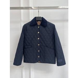 Burberry 버버리 복고풍 다이아몬드 퀼팅 재킷 의류
