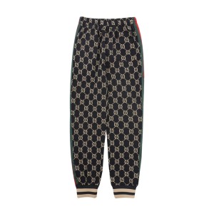 GUCCI 구찌 쟈가드 전판 로고 바지 트레이닝 팬츠 의류