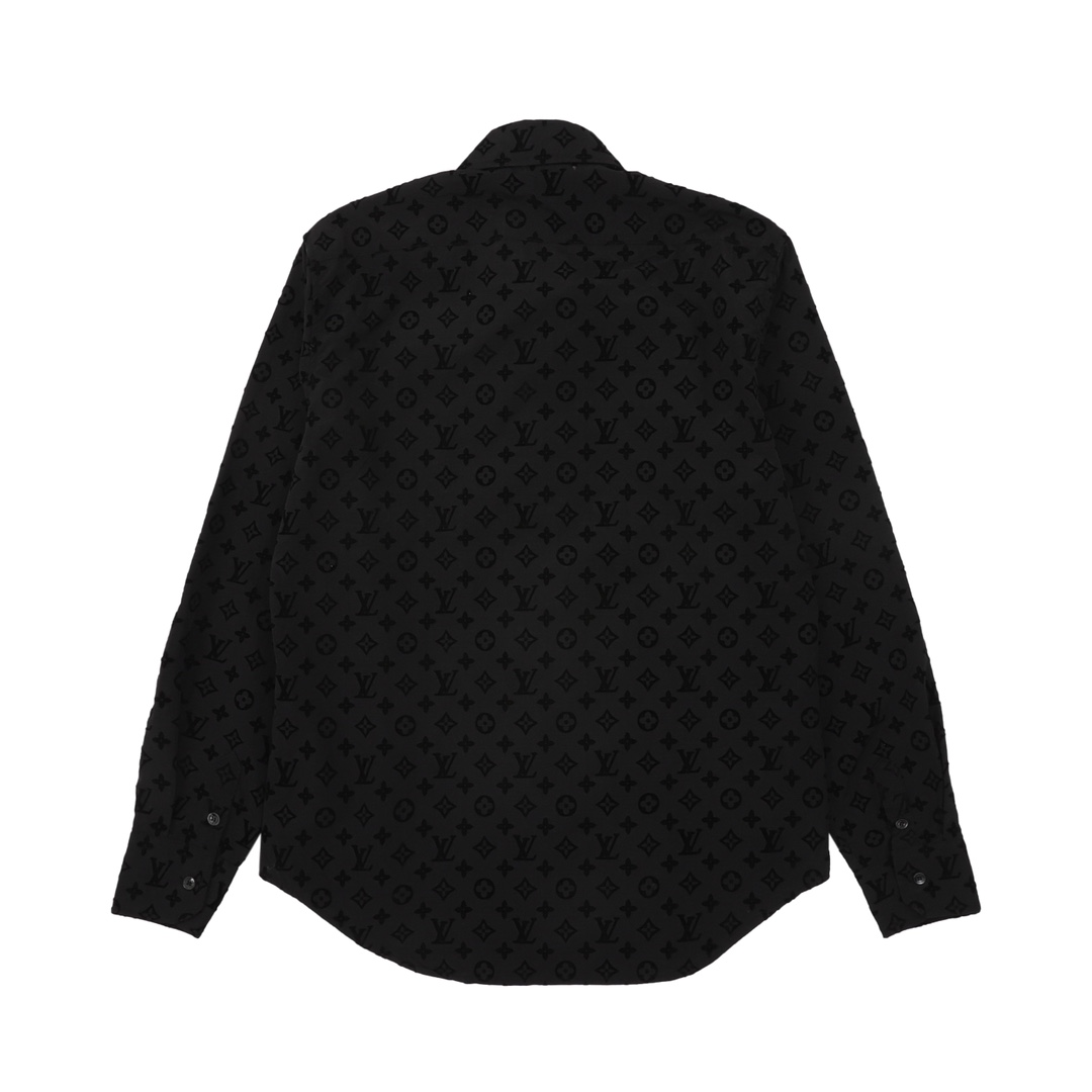 LV 루이비통 풀오버 로고 긴팔 셔츠 의류