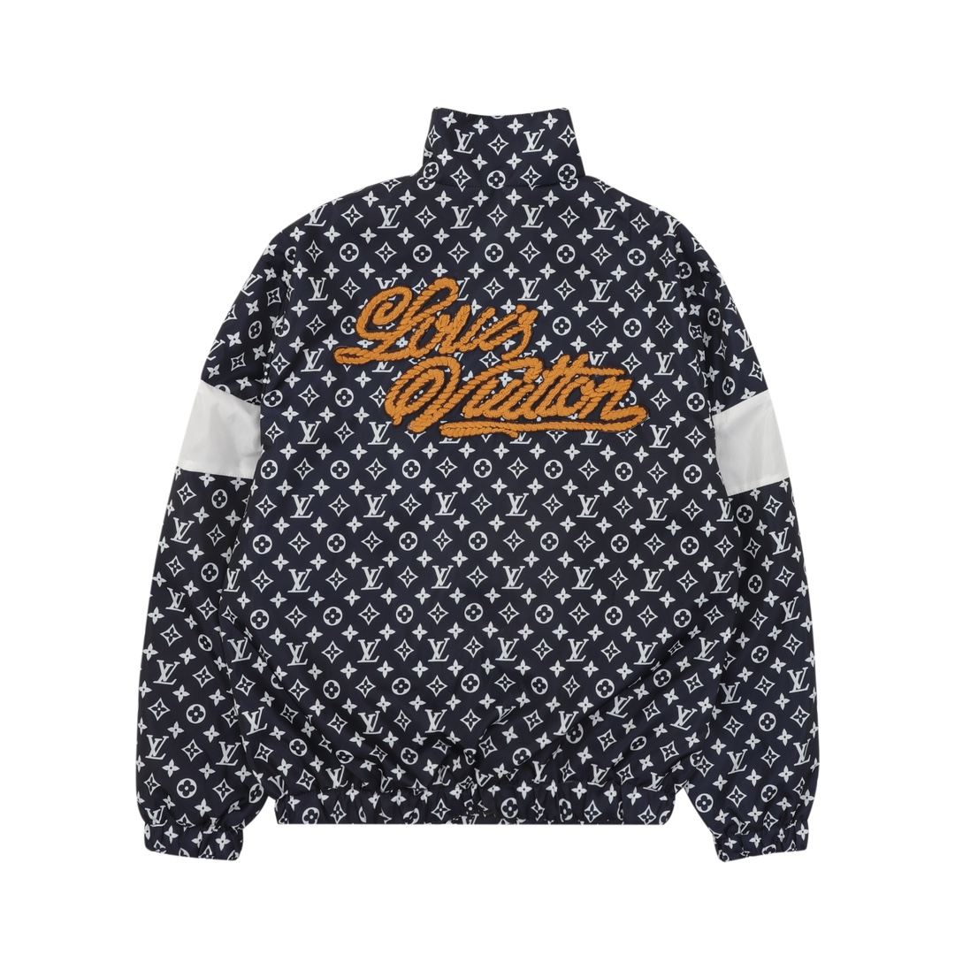 LV 루이비통 올오버 플라워 트렌치 재킷 바람막이 의류