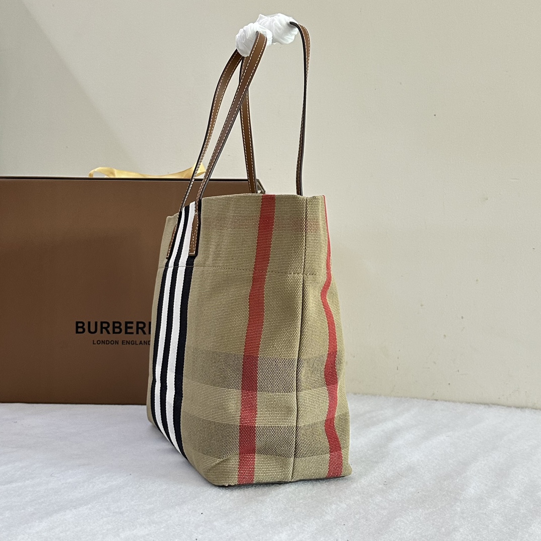 Burberry 버버리 버버리 옐로우 체크 토트백 가방