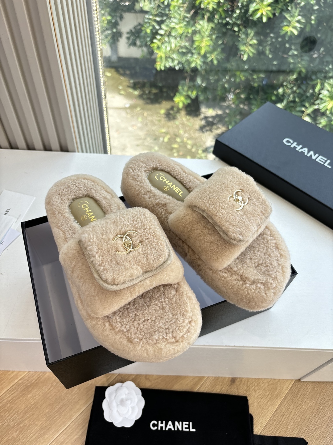 Chanel 샤넬 슬링백 슬리퍼 신발