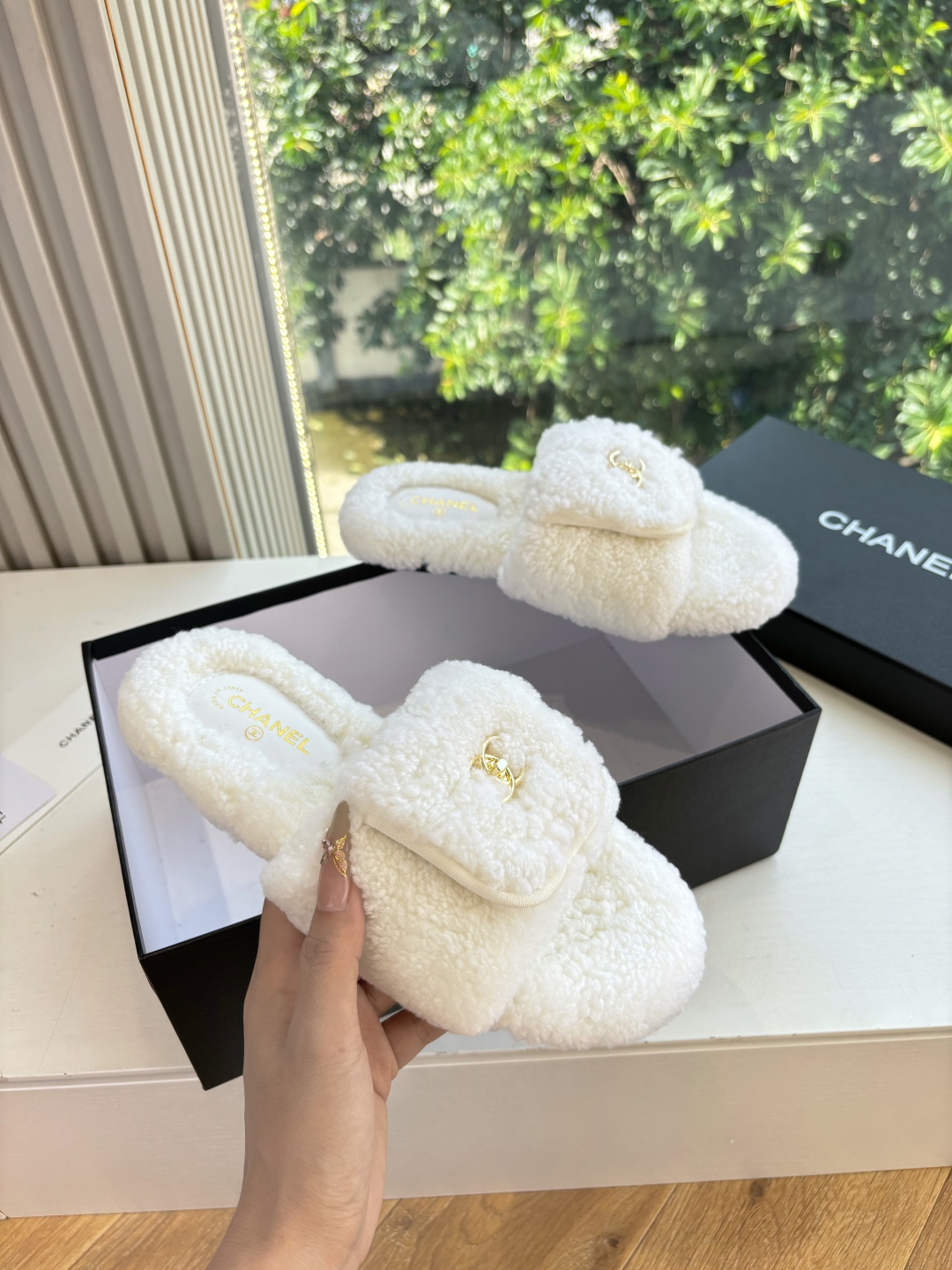 Chanel 샤넬 슬링백 슬리퍼 신발