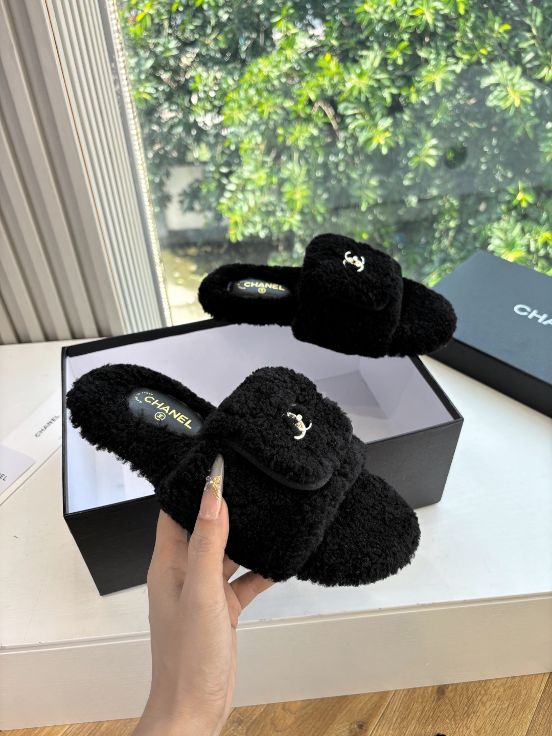 Chanel 샤넬 슬링백 슬리퍼 신발