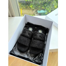 CELINE 셀린느 퍼 슬리퍼 신발