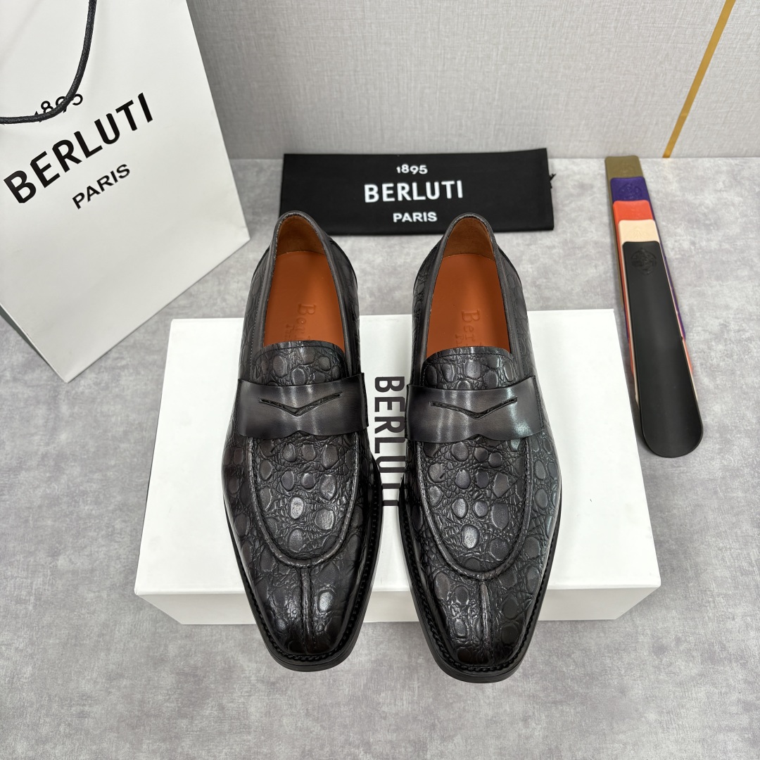 Berluti 벨루티 남성 로퍼 구두 신발