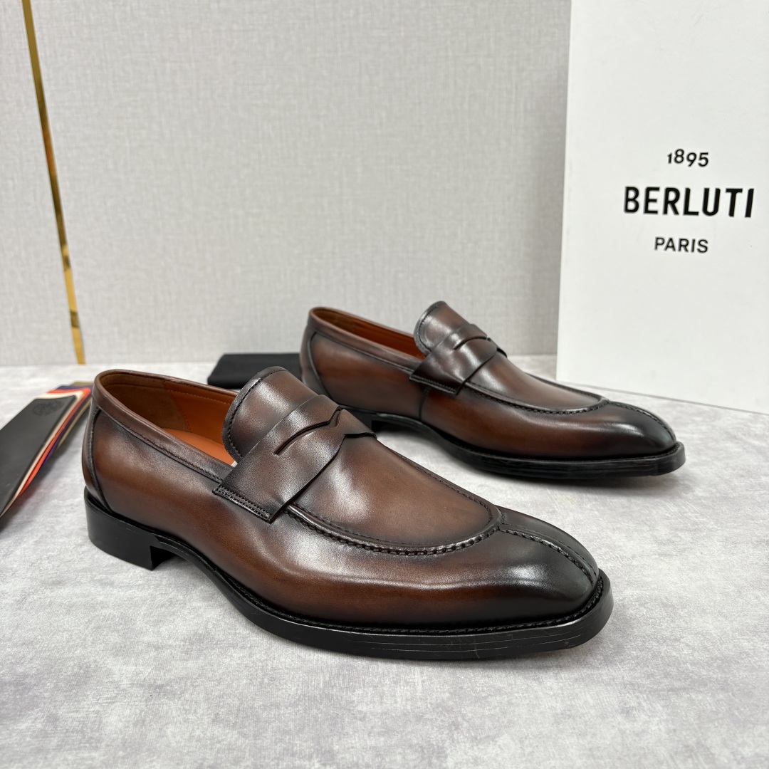 Berluti 벨루티 남성 로퍼 구두 신발