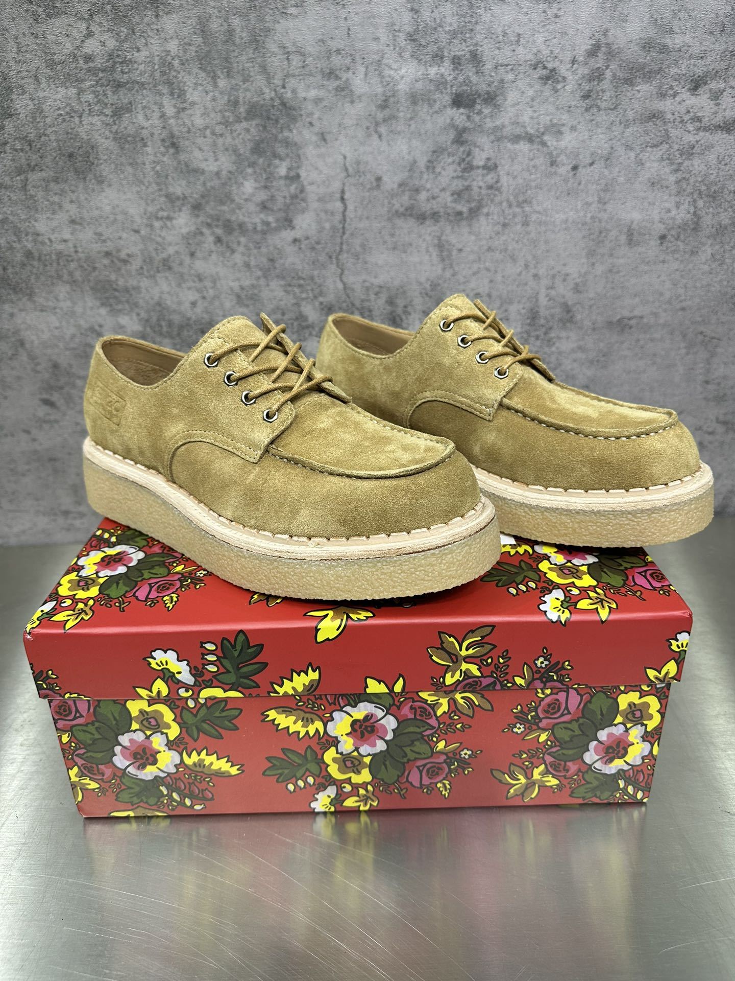 Kenzo 겐조 2144 남성 라운드 토 더비 슈즈 신발