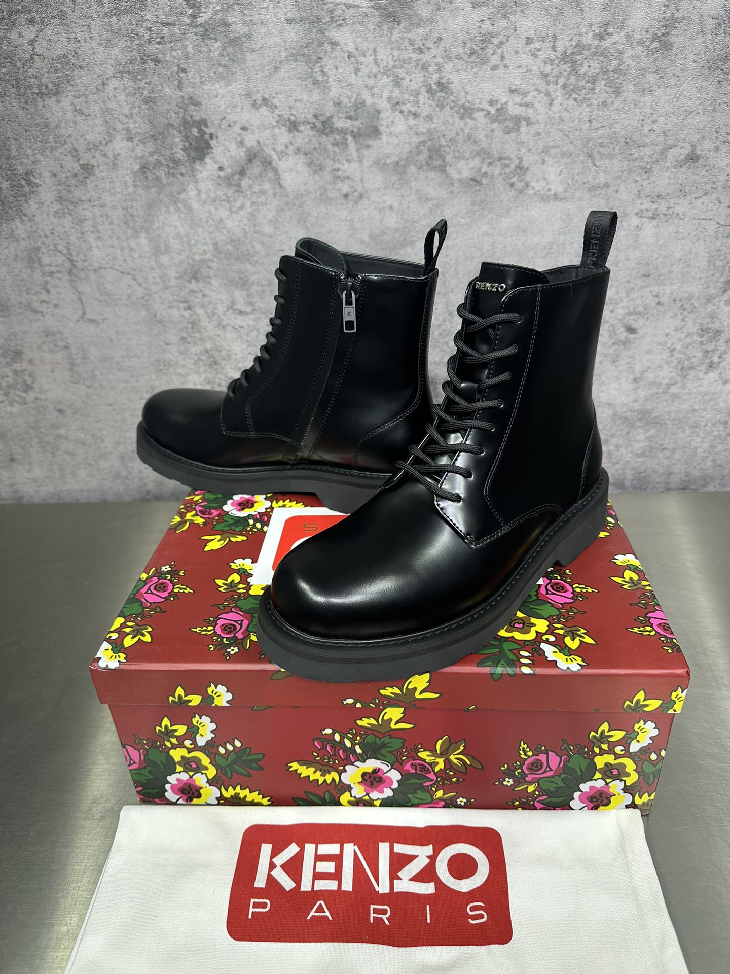 Kenzo 겐조 2144 남성 첼시 미들 부츠 신발