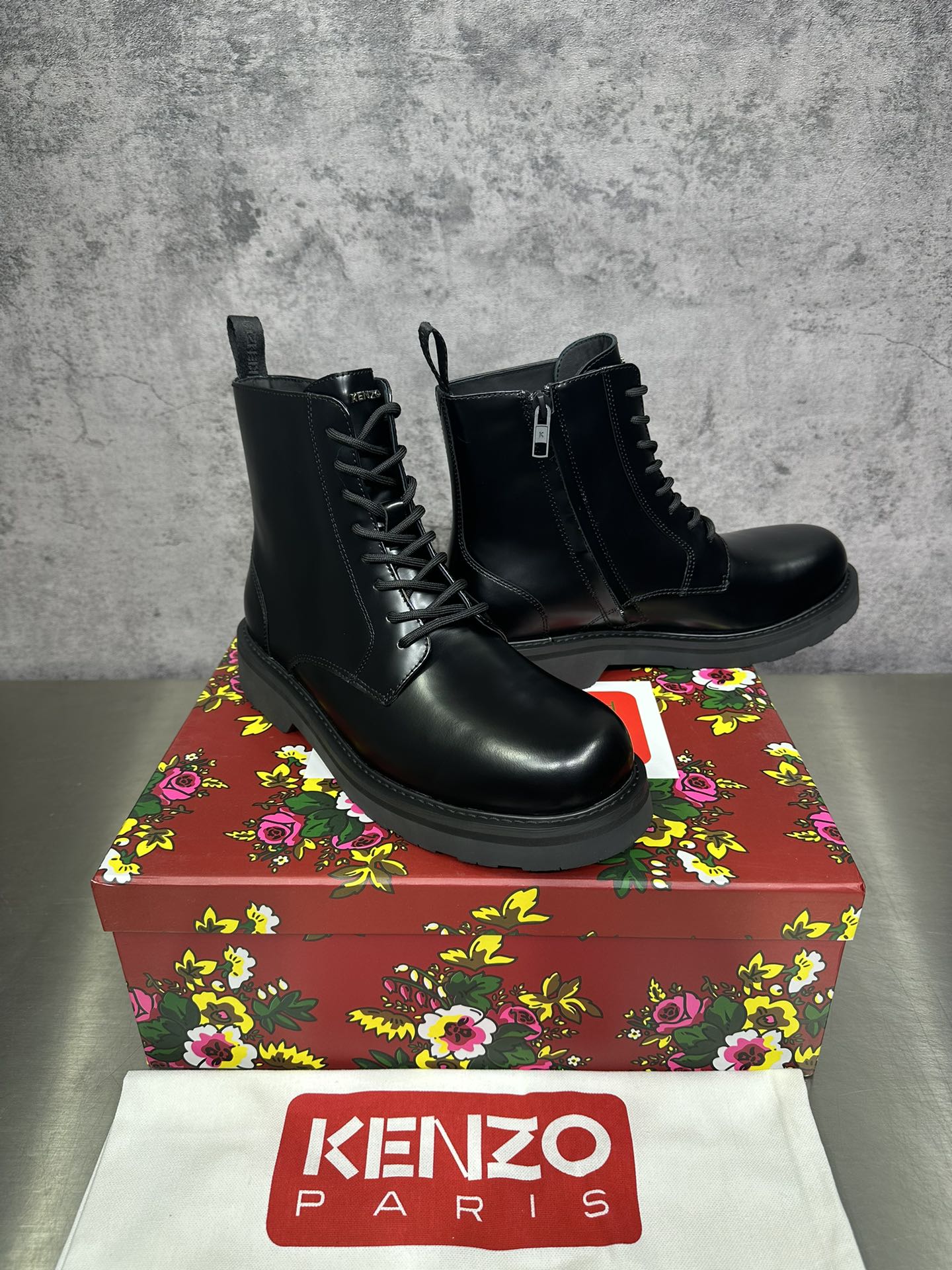 Kenzo 겐조 2144 남성 첼시 미들 부츠 신발