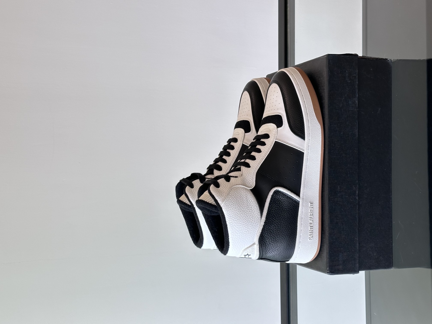 Saint Laurent YSL 생로랑 남성 하이탑 스니커즈 신발