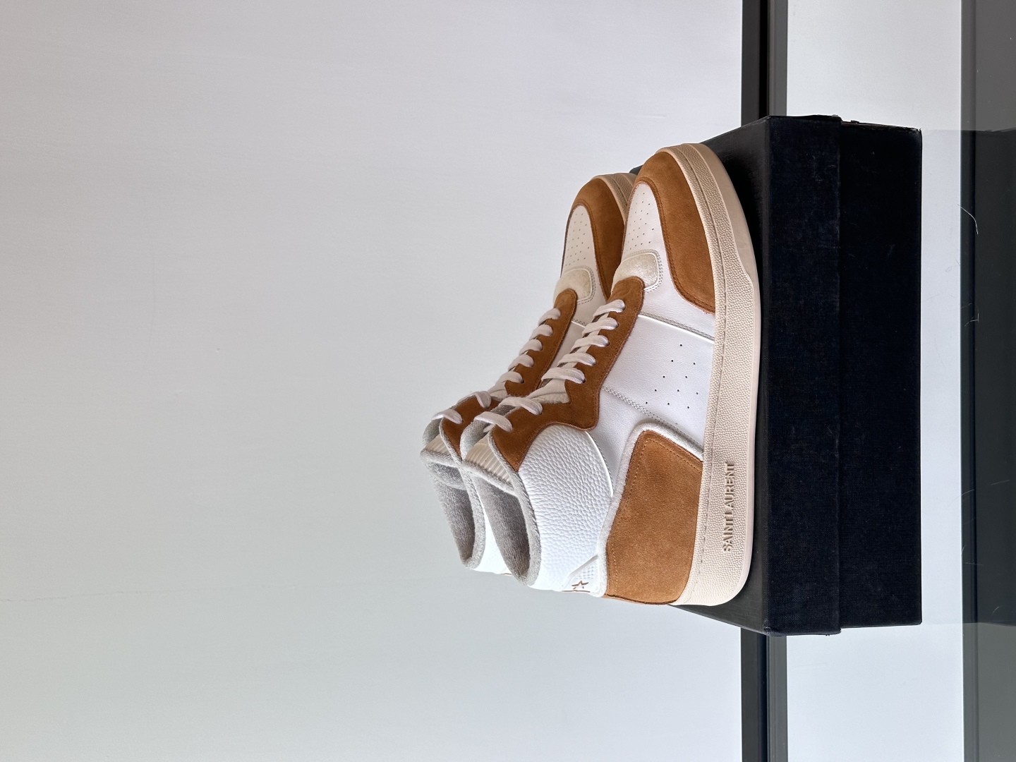 Saint Laurent YSL 생로랑 남성 하이탑 스니커즈 신발