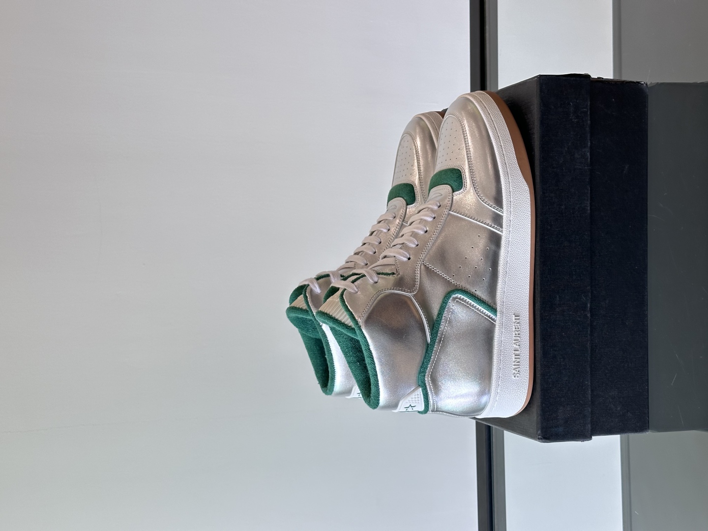 Saint Laurent YSL 생로랑 남성 하이탑 스니커즈 신발