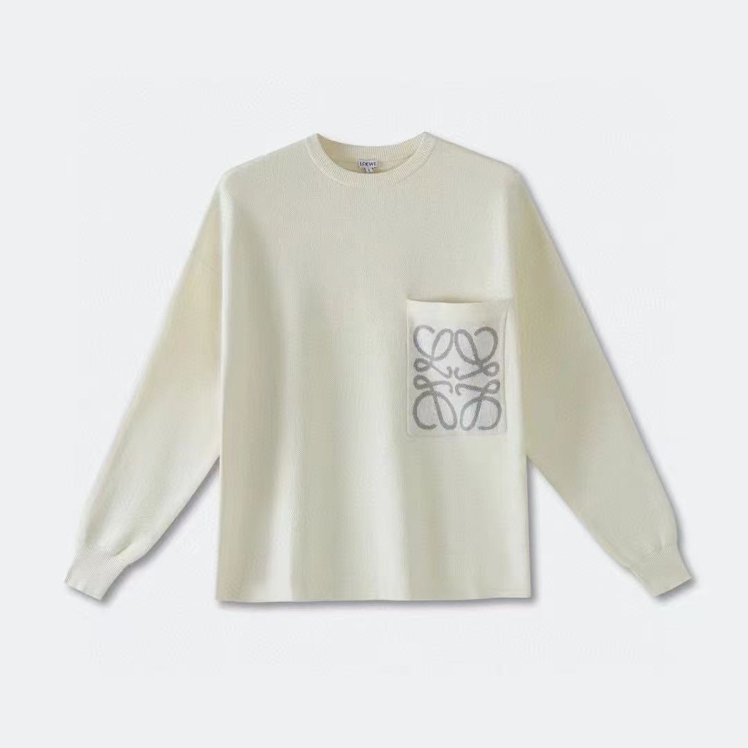 Loewe 로에베 포켓 자카드 니트 의류