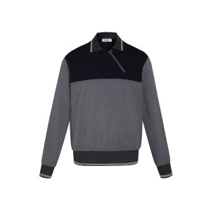 miumiu 미우미우 컬러 배색 긴팔 사이드 지퍼 맨투맨 티셔츠 의류