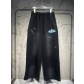 BALENCIAGA 발렌시아가 그래피티 시그니처 워싱 팬츠 바지 의류