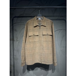 BURBERRY 버버리 체크 더블 포켓 코듀로이 재킷 자켓 의류