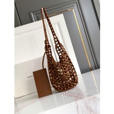 YSL LE 5 À 7 생로랑 소형 우드 비즈 백 스몰 가방