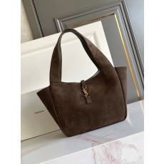 YSL LE 5 À 7 BEA 생로랑 스웨이드 토트백 가방