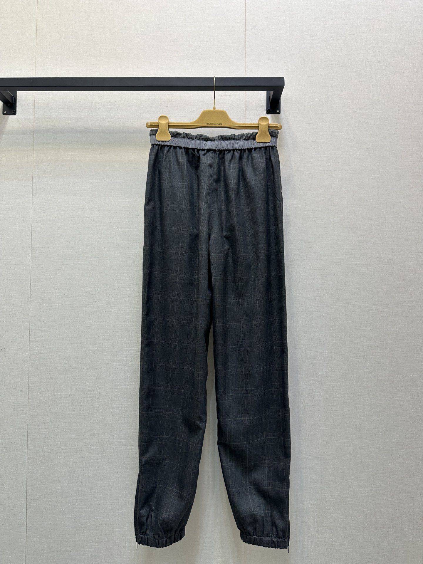 MiuMiu 배색 지퍼 조거 팬츠 바지 의류