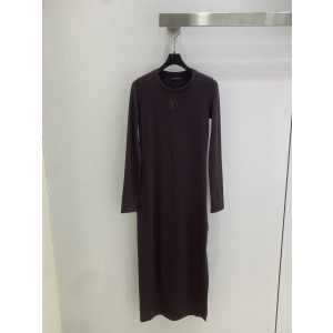 LV 루이비통 자수 트임 원피스 의류