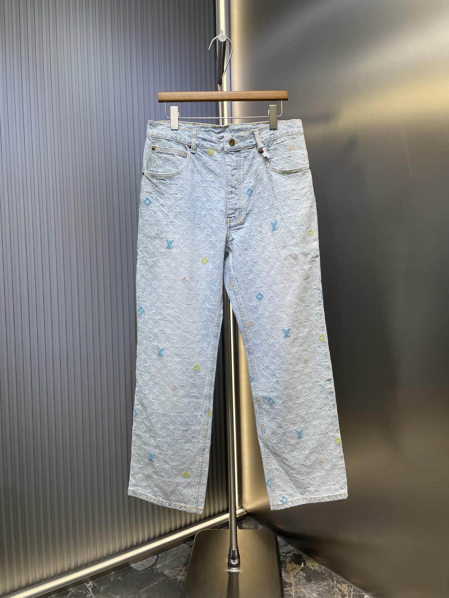 LV 루이비통 버튼 포켓 데님 팬츠 바지 의류