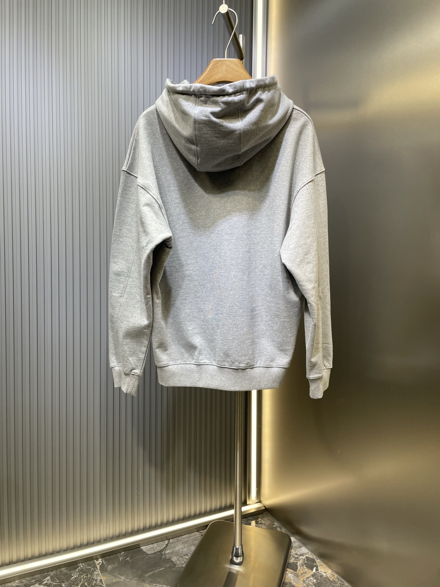 로에베 Loewe Anagram 가죽 스트링 자수 후드티 의류