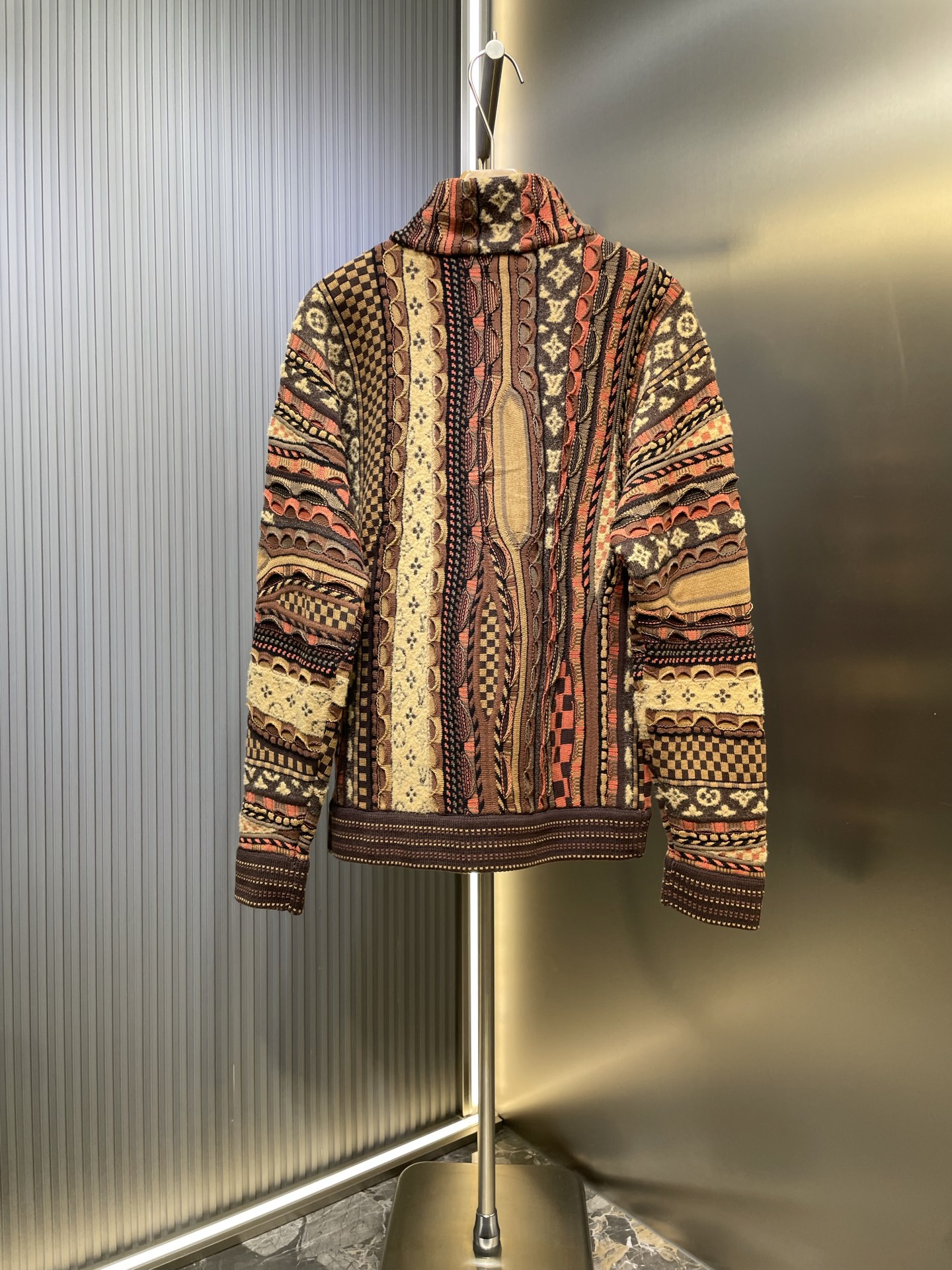 Louis Vuitton × Nigo LV 루이비통 긴팔 니트 의류