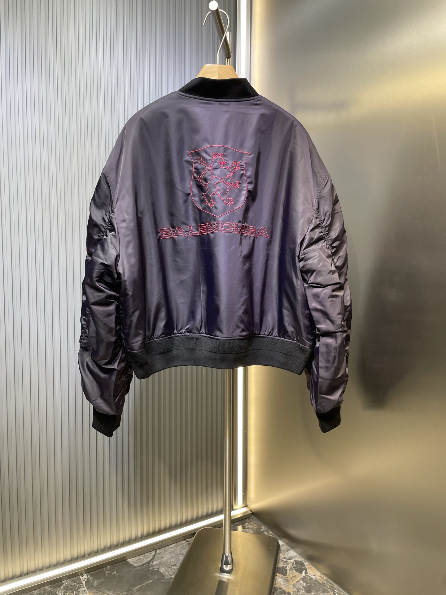 Balenciaga 발렌시아가 LION CLUB 비행 패딩 재킷 자켓 점퍼 의류
