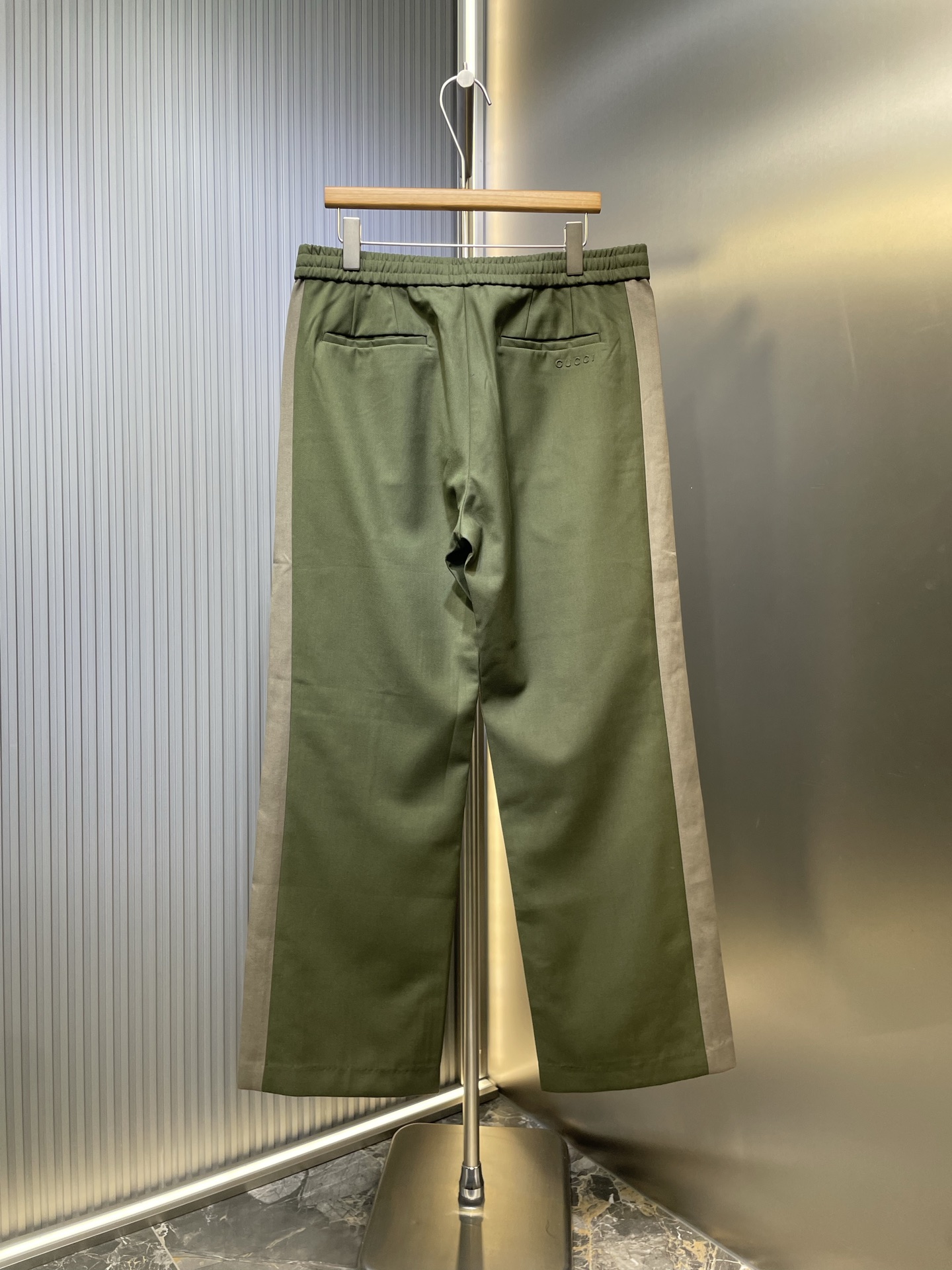 GUCCI 구찌 배색 트레이닝 팬츠 바지 의류