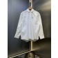 Prada 프라다 클래식 자수 카라 버튼 셔츠 의류